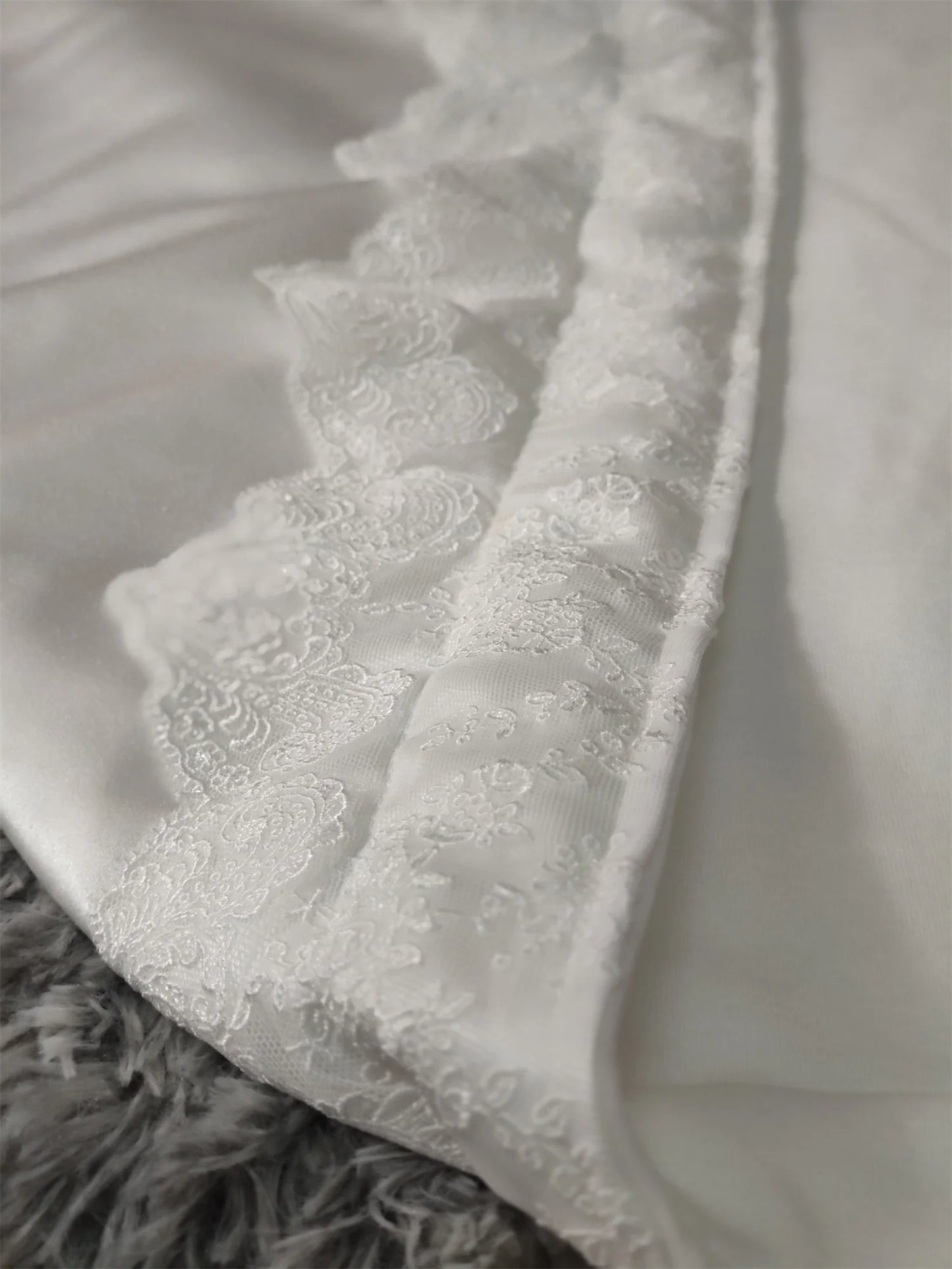 Luxury Soft Satin Swaddle Blankets Girls/Boys Wraps