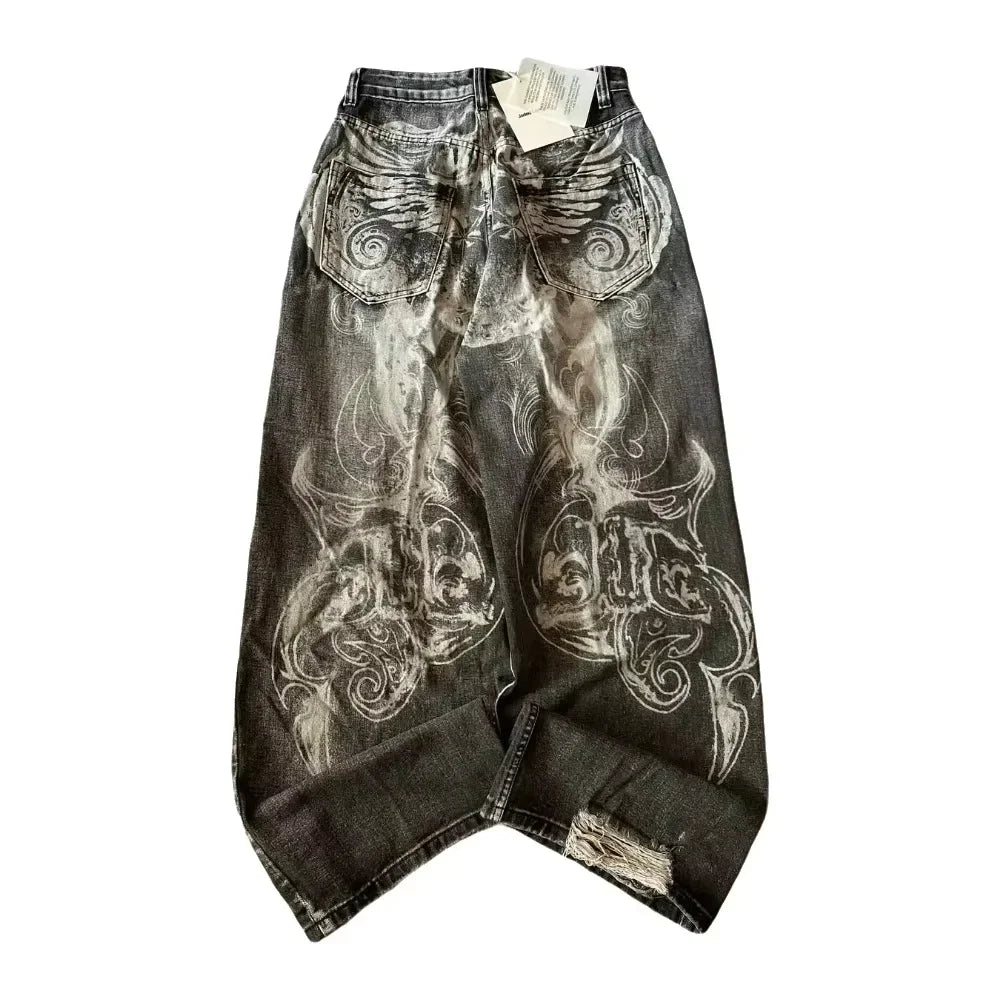 Mens American Vintage Yellow Washed Embroidered Jean