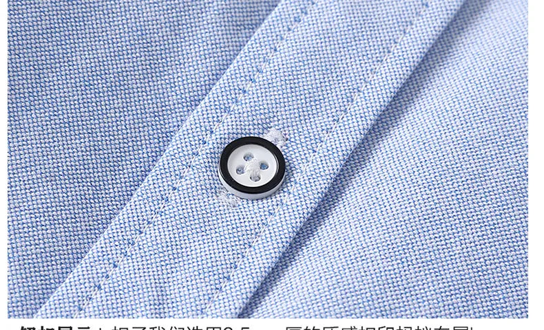 Cotton Solid Color Full-sleeved Boy's Shirts