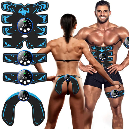 Rechargeable EMS Abdominal Muscle Stimulator Fitness Equipment