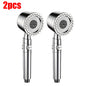 5 Modes Spray Water Shower Head Handheld Spa