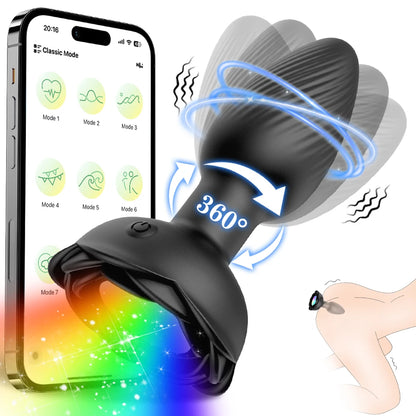 Toy Butt Plug Stimulator Masturbation Penetration Vibrating