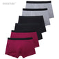 6pc Sexy  Boxer Men Breathable Underwear