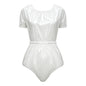 Womens Leak-proof Diaper Cover Jumpsuit