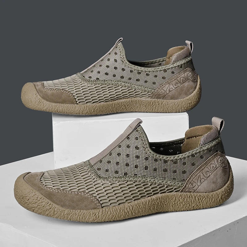 Outdoor Mesh Men Lightweight Camping Hiking Shoes