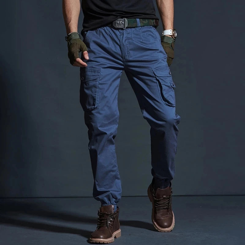 Work Khaki Tactical Pants Men Military Jogger
