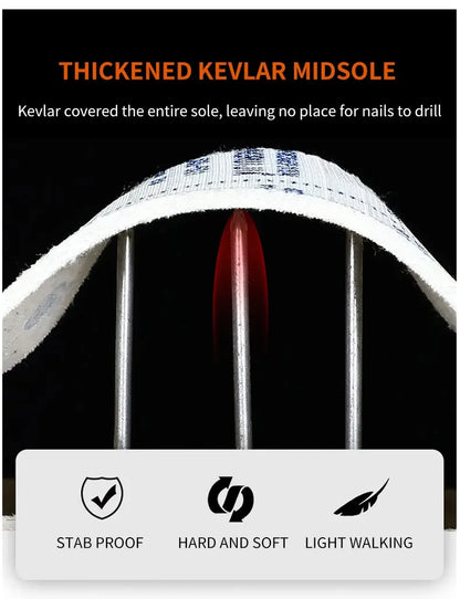 Men's Safety Work Boots Steel Toe Indestructible