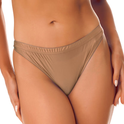 Glossy Womens Mid Waist Gym Fitness Yoga
