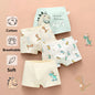 4pcs Boy/Teen Boys Boxer Briefs Cartoon Underwear