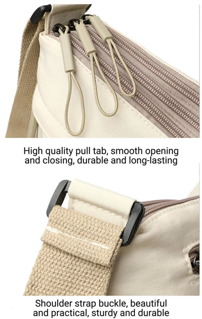 Women's Shoulder Bag Simple Solid Color Nylon