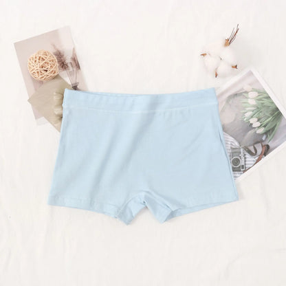 6 Pc Girls Solid Boxers Underwear New teenagers
