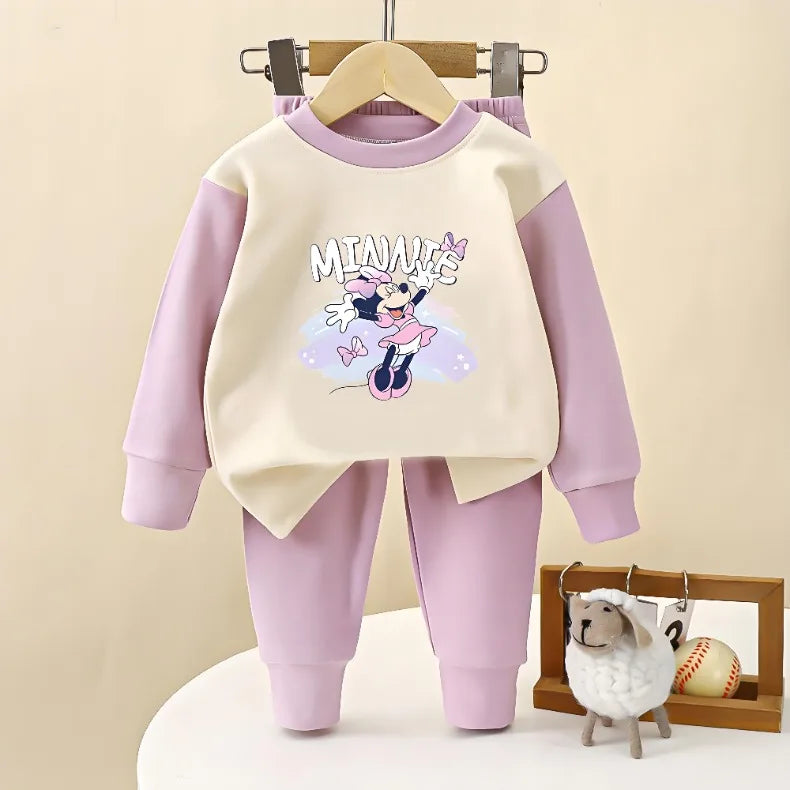 Long Sleeve Pajamas Sets for Girls Casual