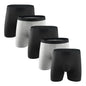 Mens Long Cotton Boxer Shorts Underwear