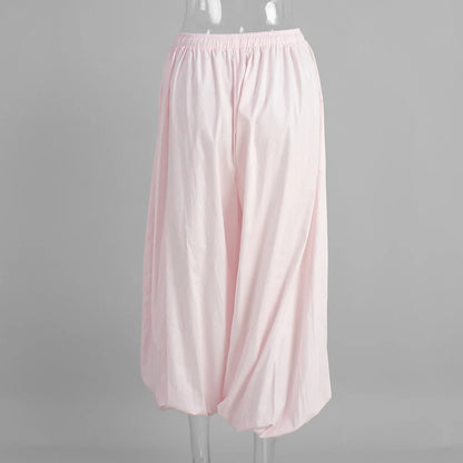 Women Casual High Waist Long Pants
