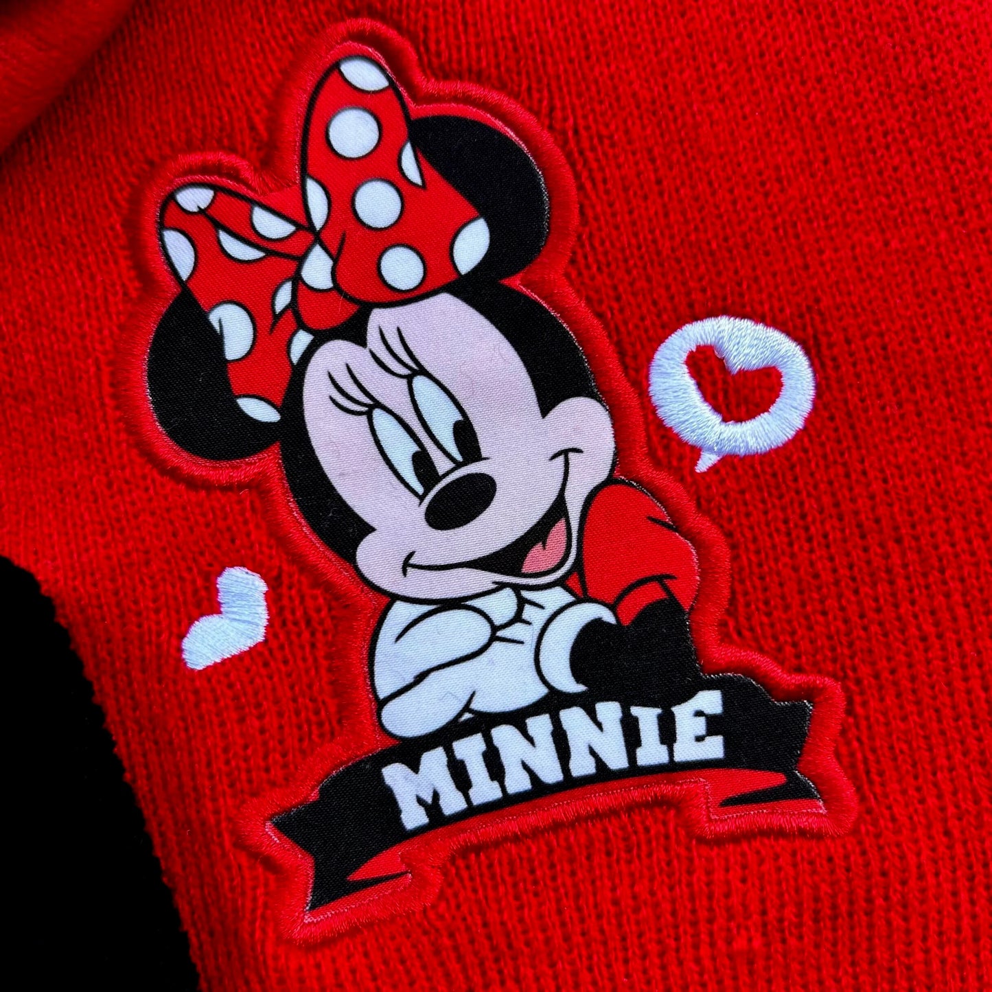 3PCS Boys/Girls Minnie Mouse Cartoon Scarf Hat glove