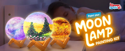 3D Moon Night Light, Galaxy Lamp Arts