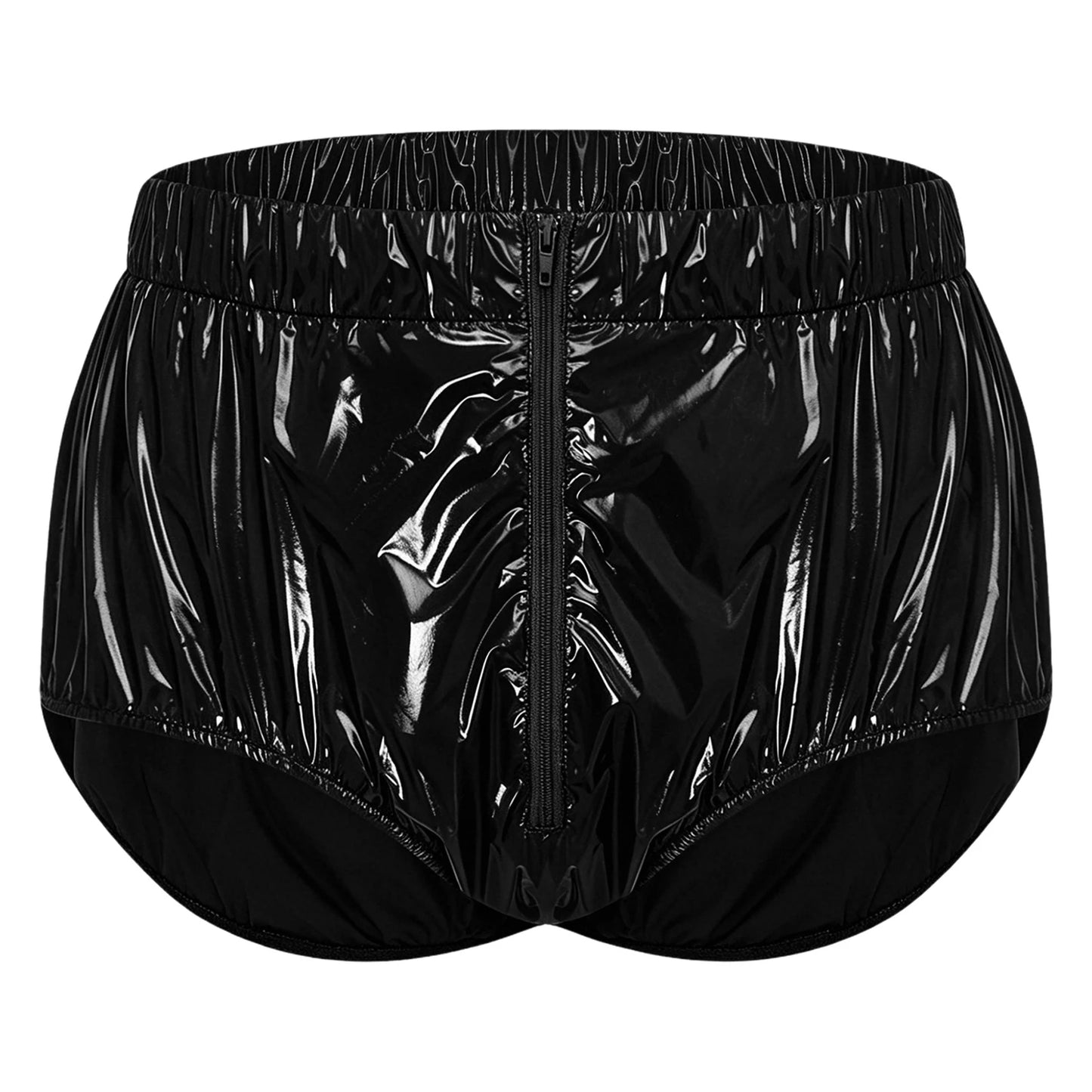 Mens Waterproof Diaper Cover Front Zipper Briefs
