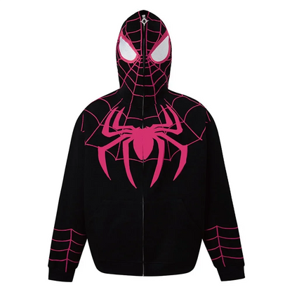 Mens/Womens Spiderman Jacket Zip Up Hoodies