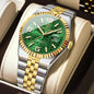 POEDAGAR High Quality Men Waterproof Luminous  Watch