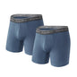 2 Pk Men's Boxer Briefs Ball Pouch Support Underwear
