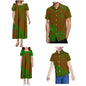 Mumu Dress Samoan Family Set Pacific Island Design