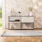 Sideboard Storage Shelf Furniture Stainless Steel