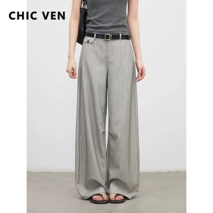 Women Trousers Loose Casual Wide Leg Pants