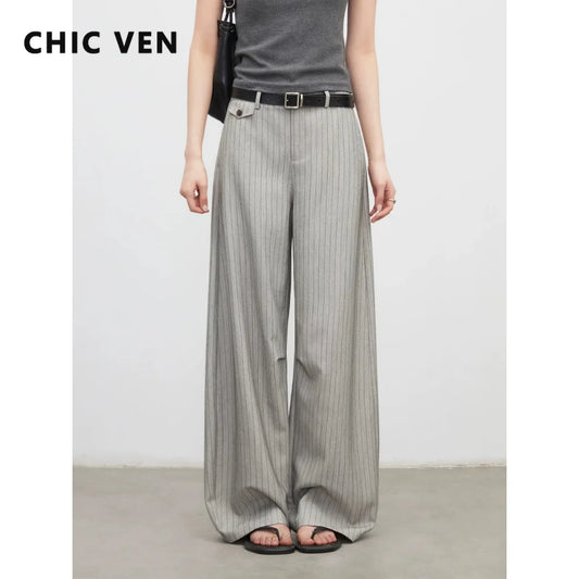 Women Trousers Loose Casual Wide Leg Pants