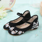 Women Casual Zapatos Vintage Cloth Single Shoes