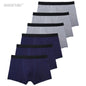 6pc Sexy  Boxer Men Breathable Underwear