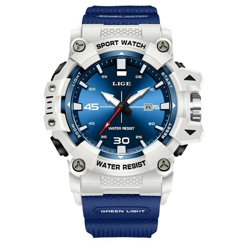 Male Fashion Sport Waterproof Quartz Wristwatches