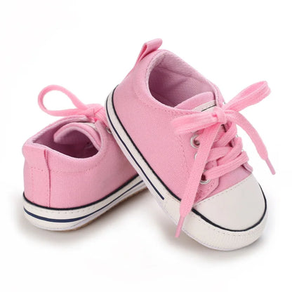 Baby Boy/Girls Canvas Shoes Non-slip Rubber Sole