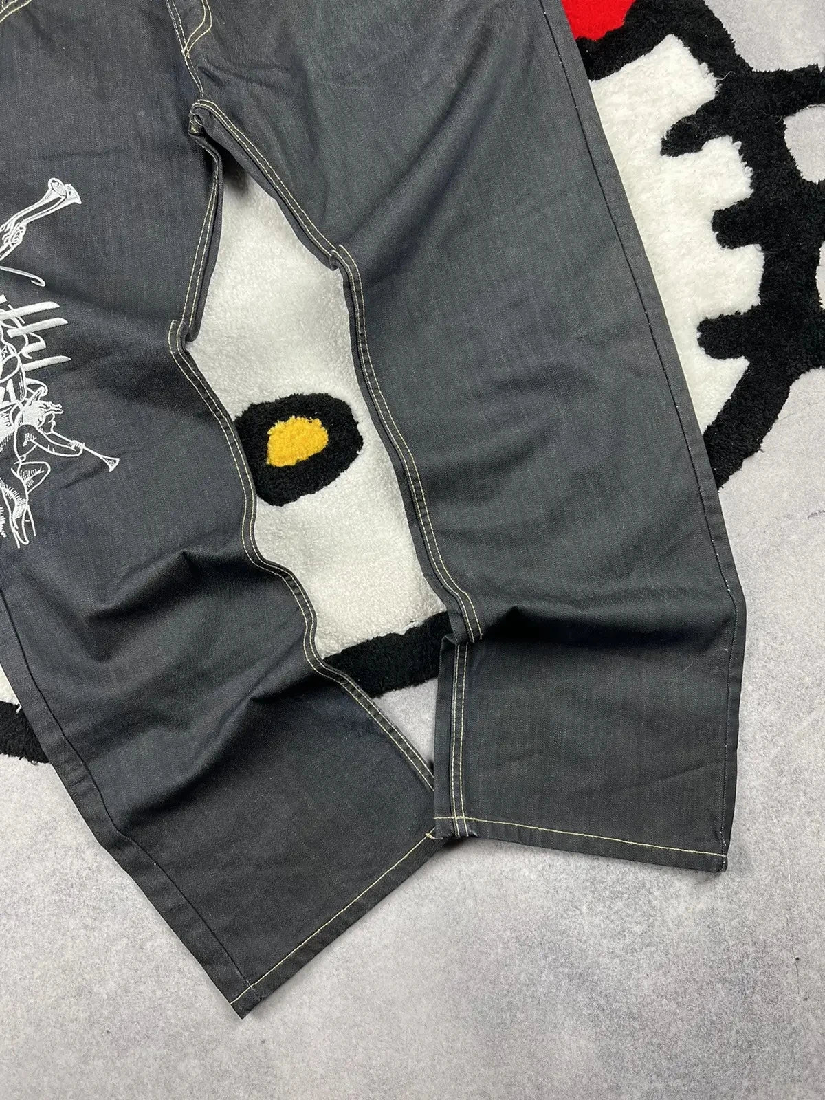 Vintage South Pole Black Denim Jeans Men's