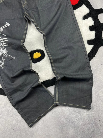 Vintage South Pole Black Denim Jeans Men's