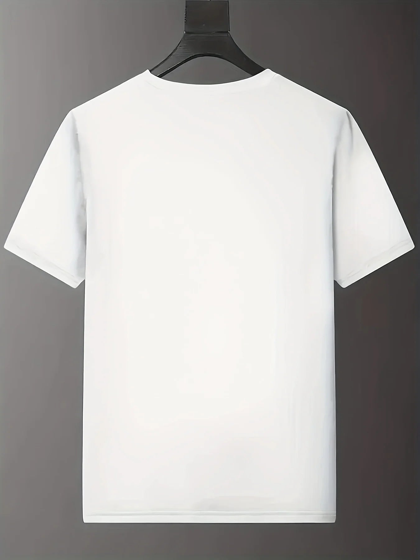 Men's Calvin Pattern Casual Round Neck T shirt