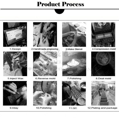 Custom Name Heart Frame Necklace Earrings Diamond