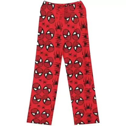 Women/Men Hello Kitty Spider-Man Cotton Loose Pajama Pants