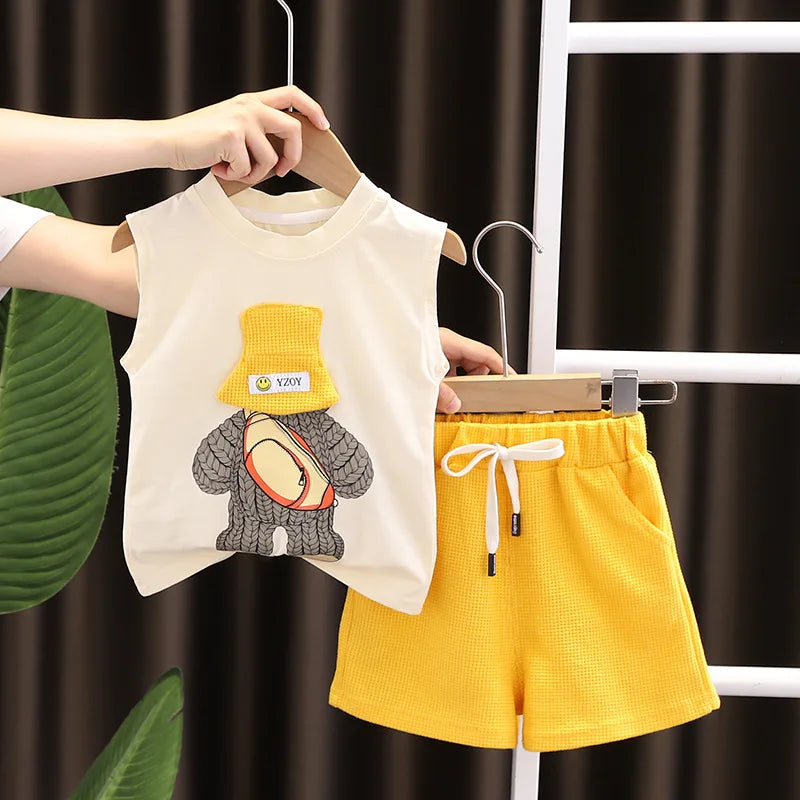 Girl/Boy Sleeveless Fashion Costume