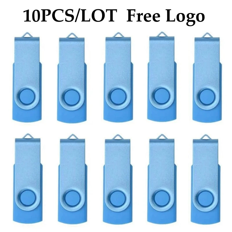 10pcs Flash Drive Flash Memory Card Memory Stick