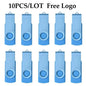10pcs Flash Drive Flash Memory Card Memory Stick