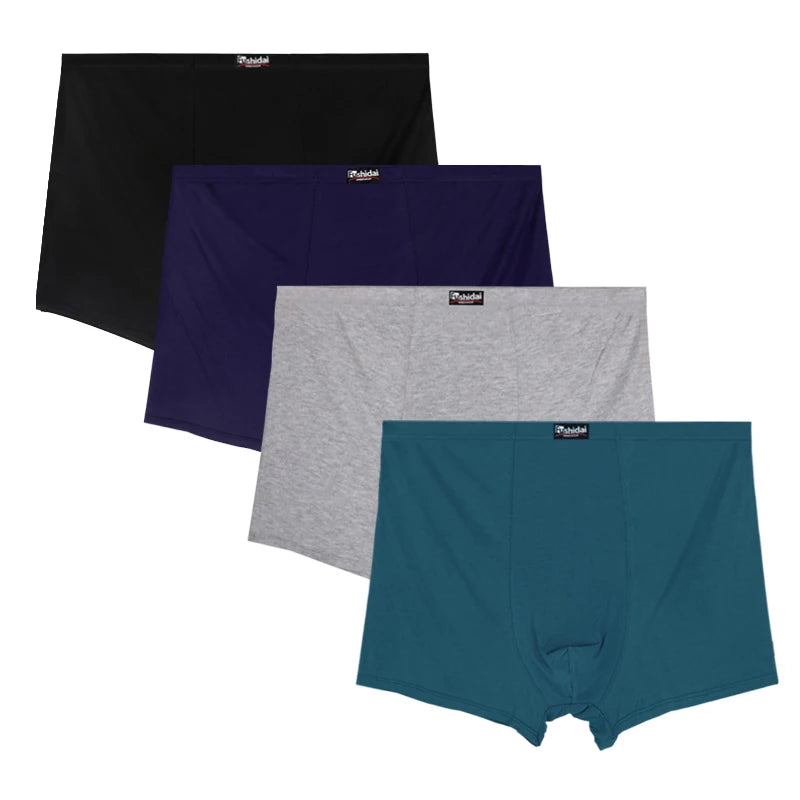 4Pcs Men Boxer Underwear Comfort