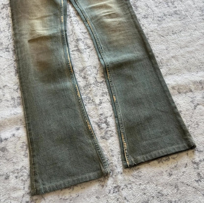 Retro Casual Rock Style Micro-Horn Jeans