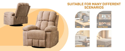 Rocking Recliner Chair, Modern Glider Recliner