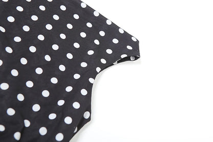 Polka Dots Print Women Trend Off Shoulder