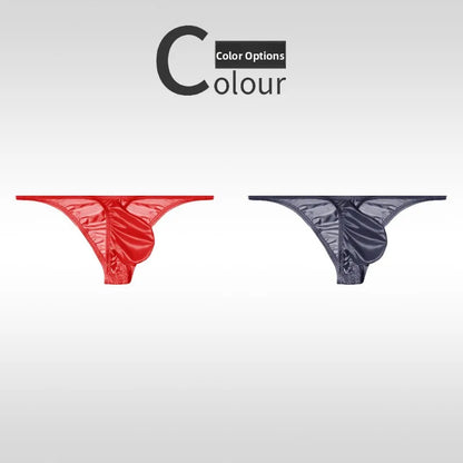 Low Waist Ice Silk Smooth Men's e Underwear