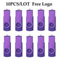 10pcs Flash Drive Flash Memory Card Memory Stick