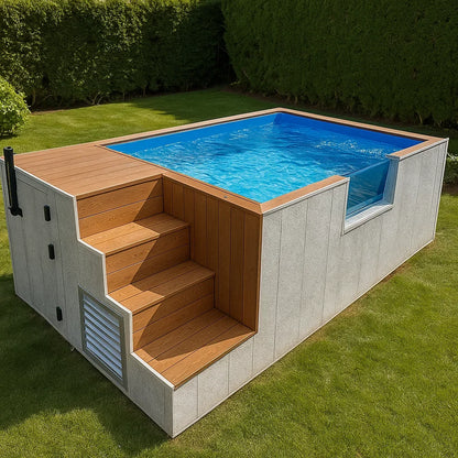Prefab Modular Container Swimming Pool
