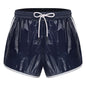Mens Waterpoof Swim Trunks Shorts Elastic Waistband