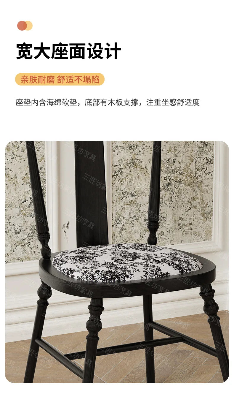 Western Dining Table and Chair Cafe Hotel