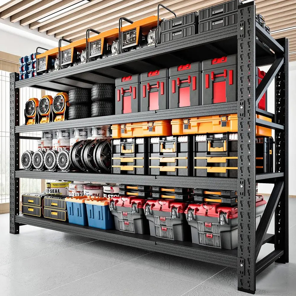 Storage Shelves, Heavy Duty Metal Adjustable Shelving